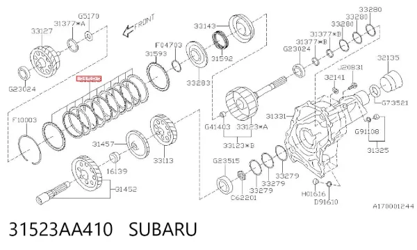  31523AA410 Subaru