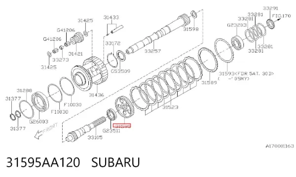  31595AA120 Subaru