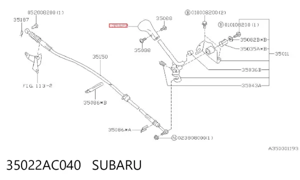  35022AC040 Subaru