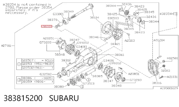  383815200 Subaru
