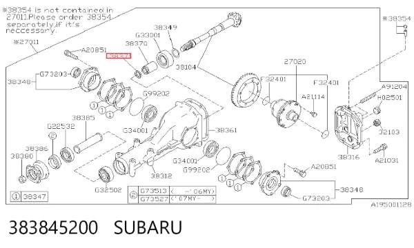  383845200 Subaru