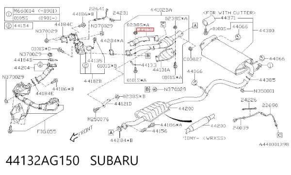  44132AG150 Subaru
