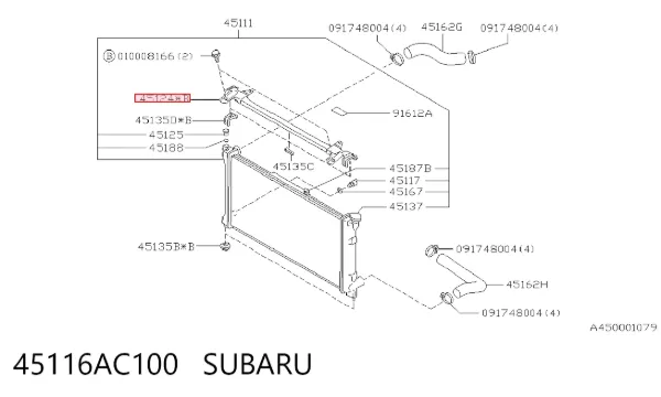  45116AC100 Subaru