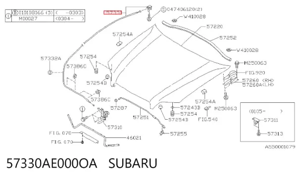  57330AE000OA Subaru