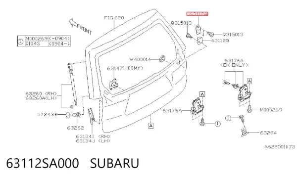  63112SA000 Subaru