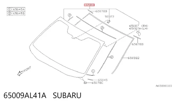 Лобовое стекло AB70283A XYG