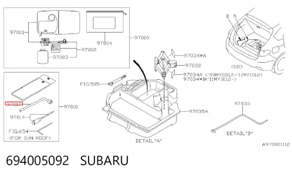  694005092 Subaru