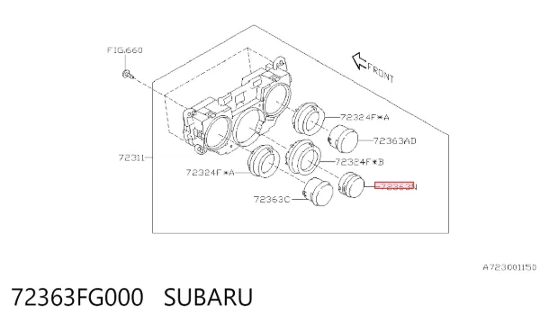 72363FG000 Subaru