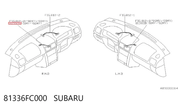  81336FC000 Subaru
