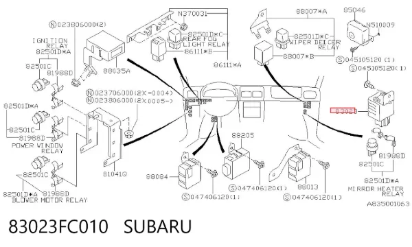  83023FC010 Subaru
