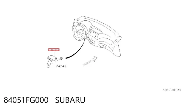  84051FG000 Subaru