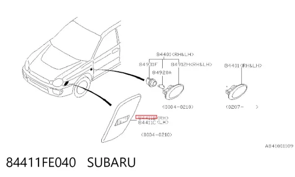  84411FE040 Subaru