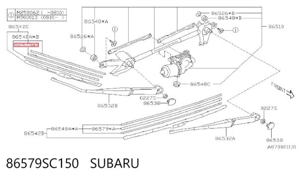  86579SC150 Subaru