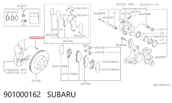  901000162 Subaru
