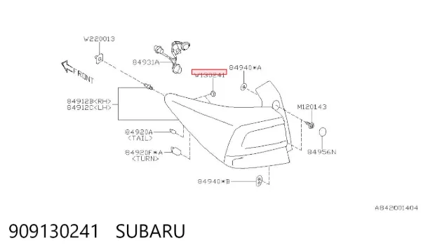  909130241 Subaru