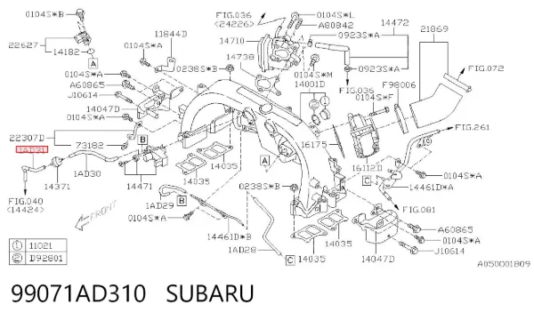  99071AD310 Subaru