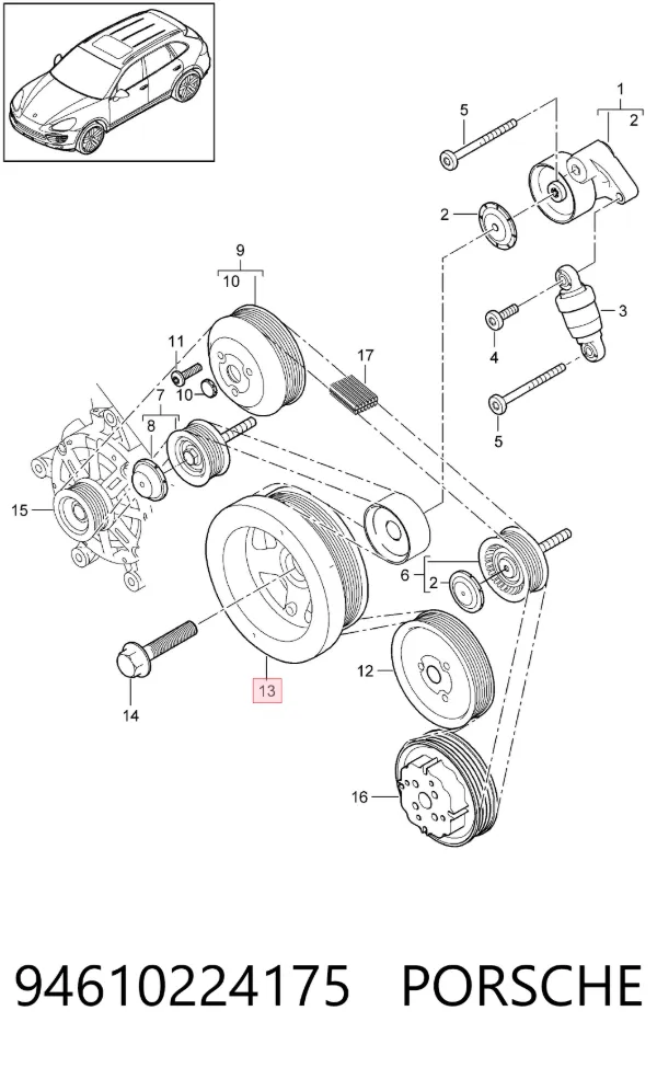  94610224175 Porsche