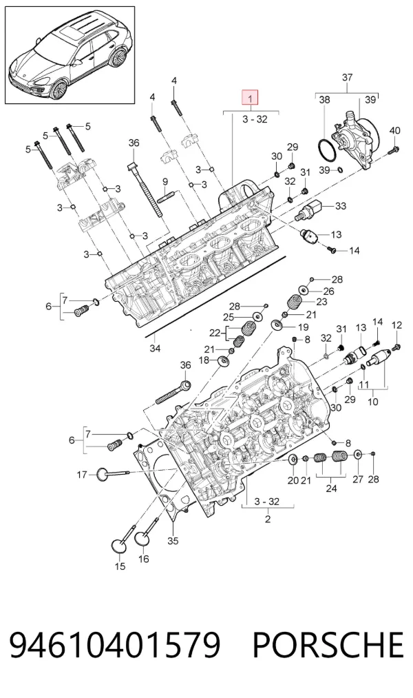  94610401579 Porsche