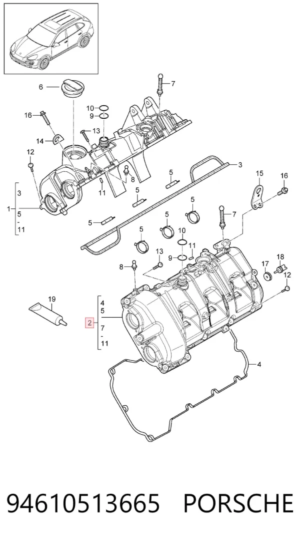  94610513665 Porsche