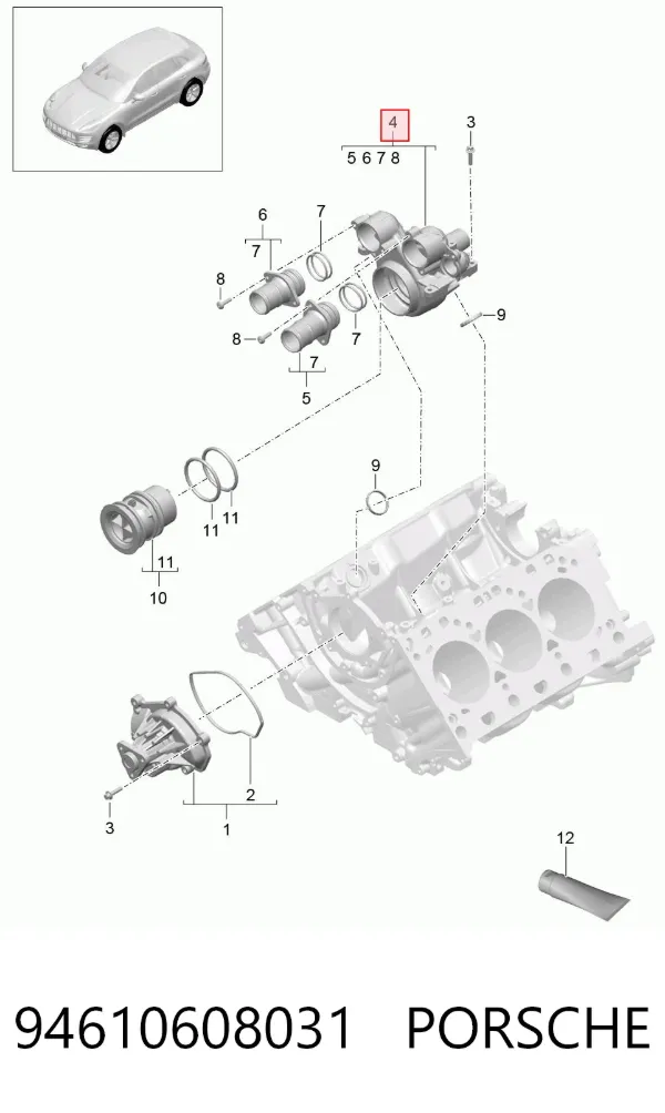  94610608031 Porsche