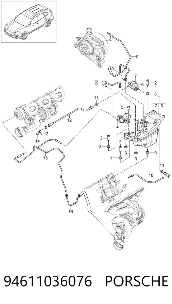  94611036076 Porsche