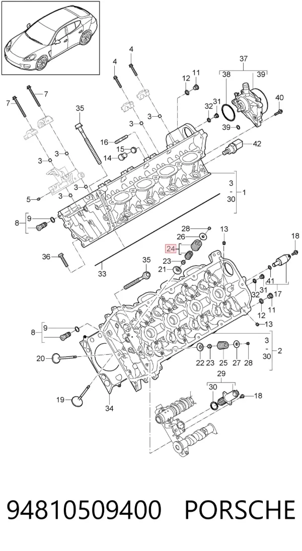  94810509400 Porsche