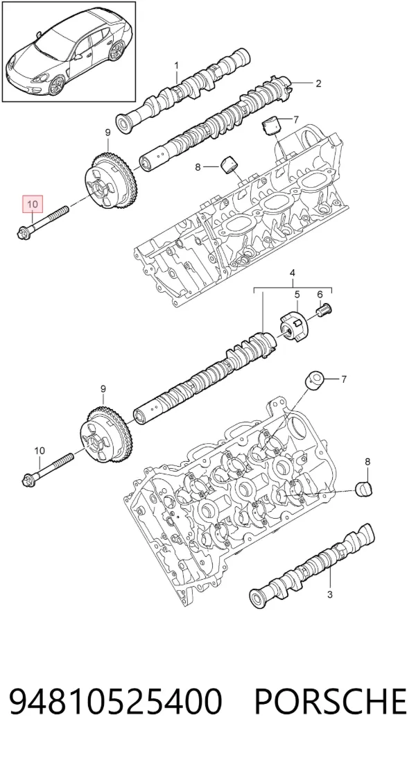  94810525400 Porsche