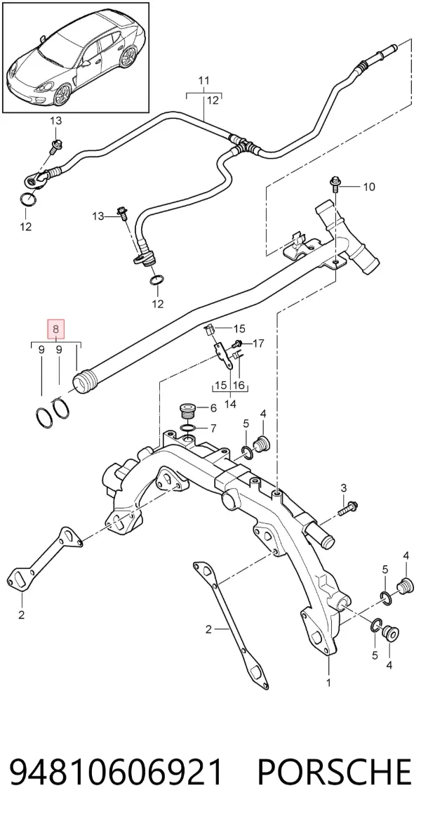  94810606921 Porsche