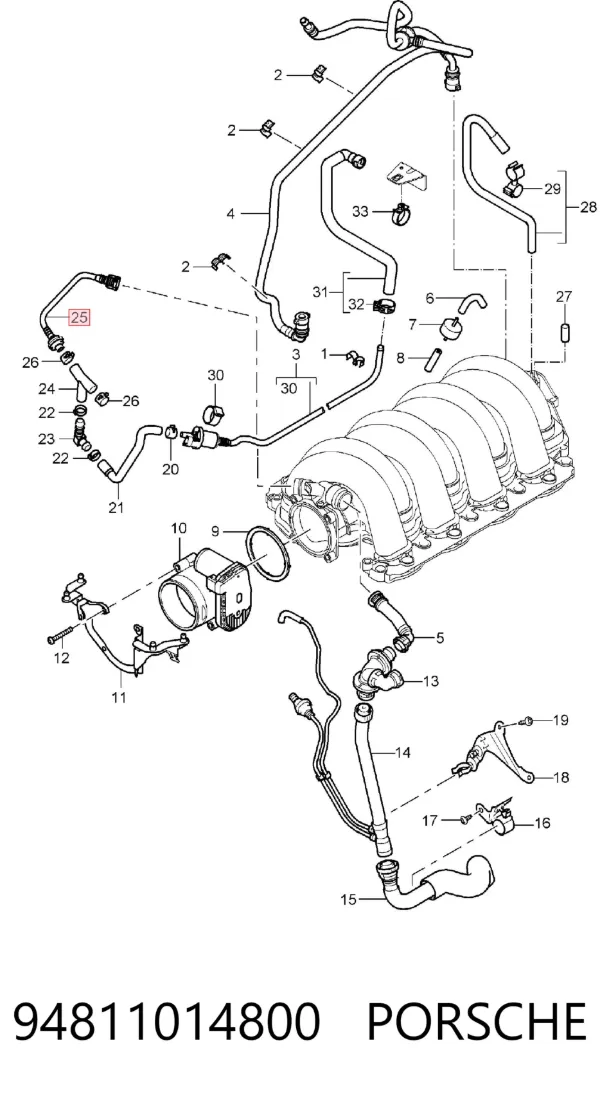  94811014800 Porsche