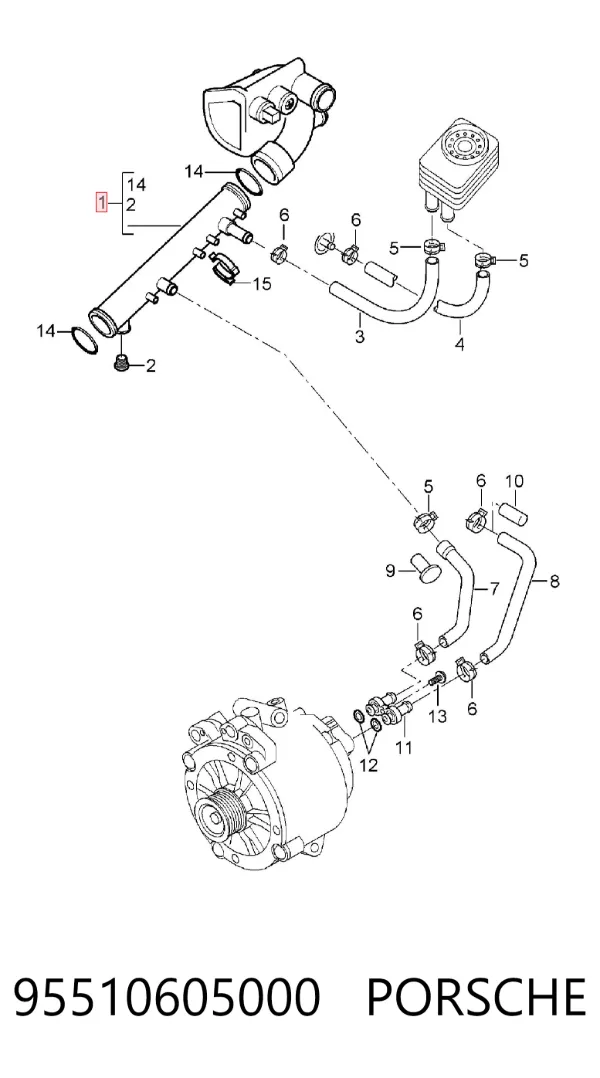  95510605000 Porsche