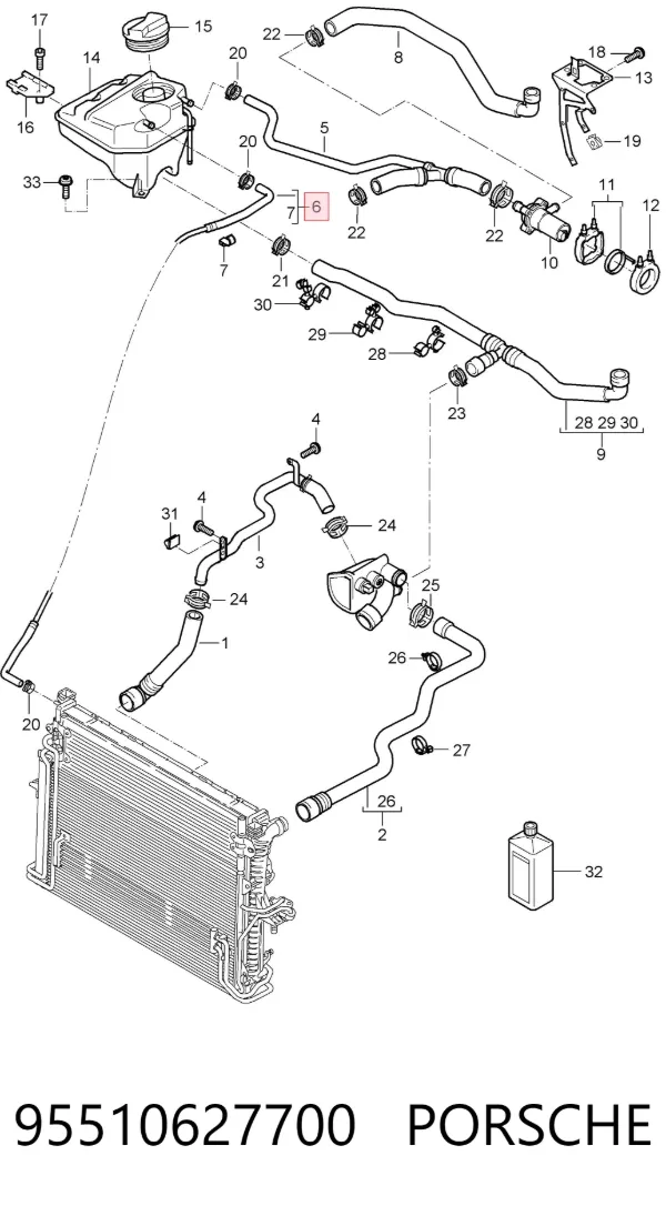  95510627700 Porsche