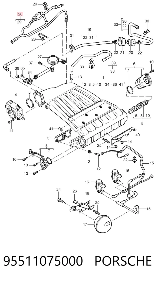  95511075000 Porsche