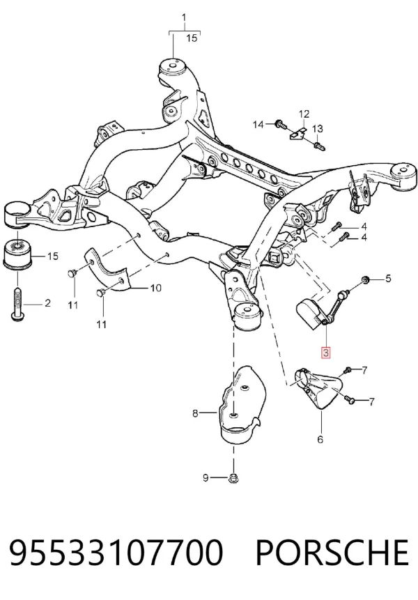  95533107700 Porsche