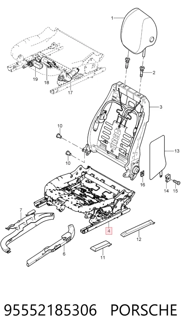  95552185306 Porsche