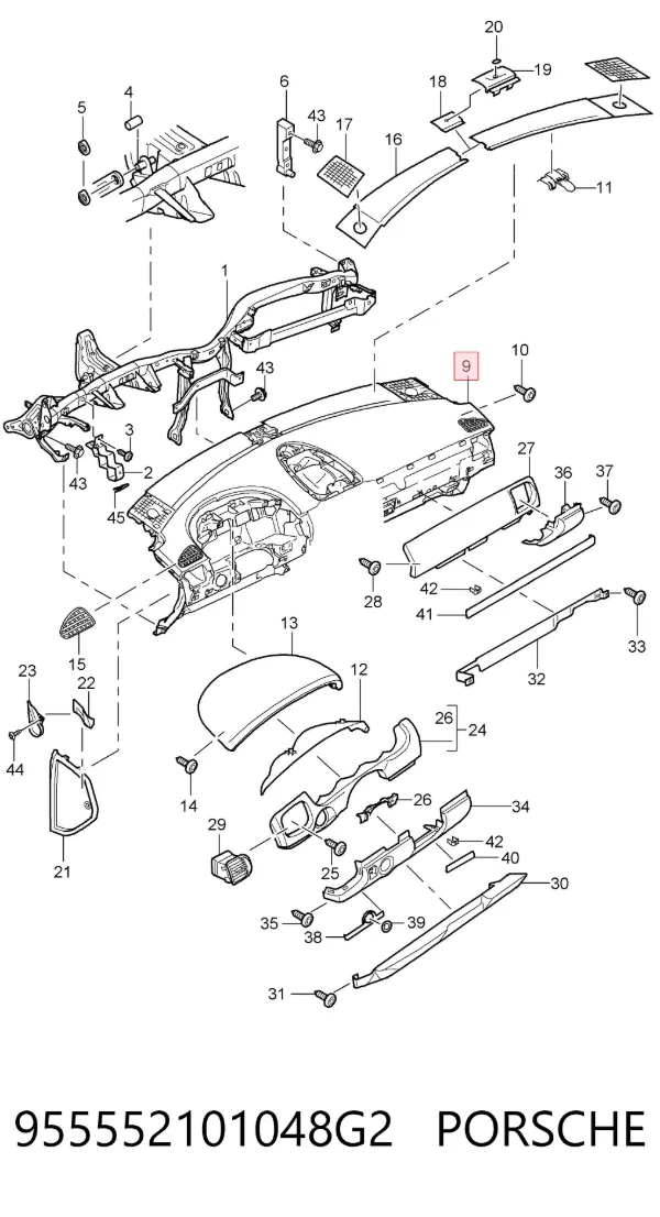  955552101048G2 Porsche