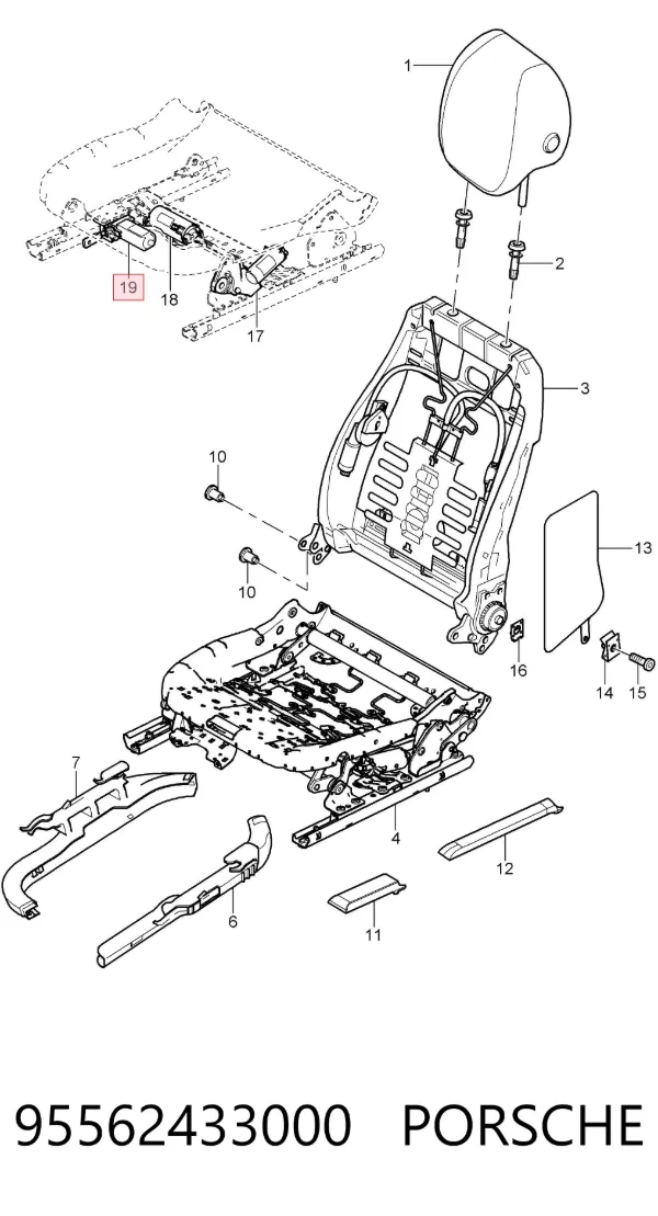  95562433000 Porsche