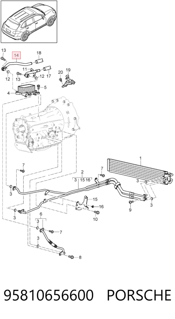  95810656600 Porsche