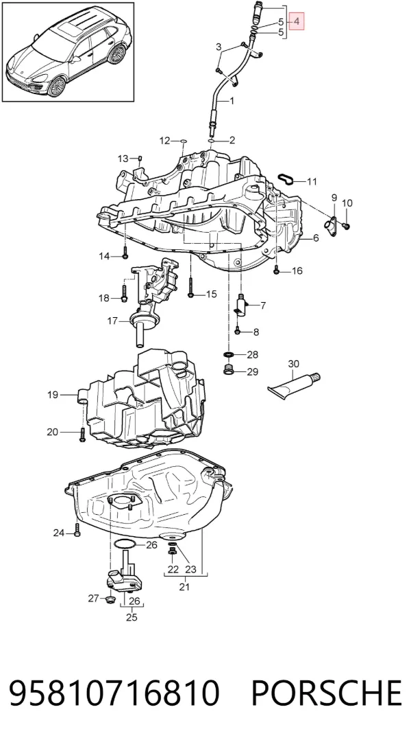  95810716810 Porsche