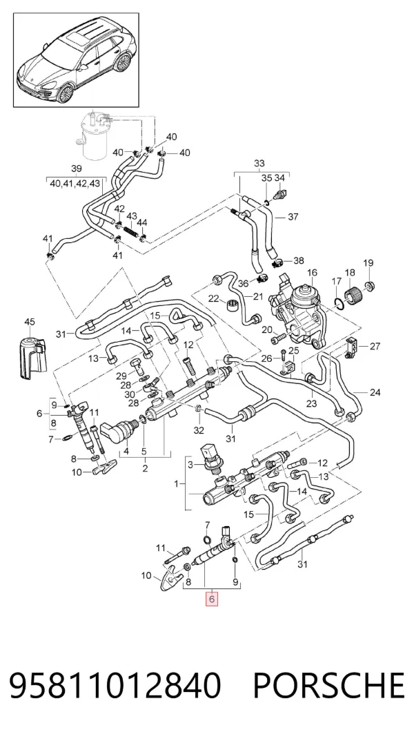 Топливные форсунки 445117026 Bosch