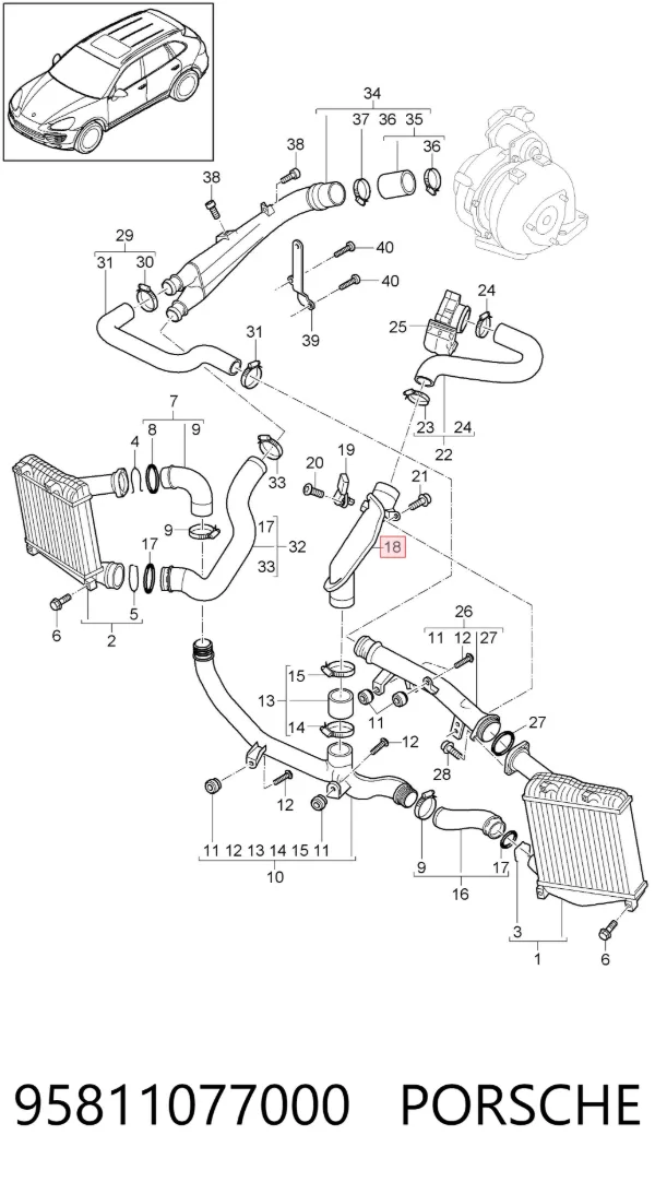  95811077000 Porsche
