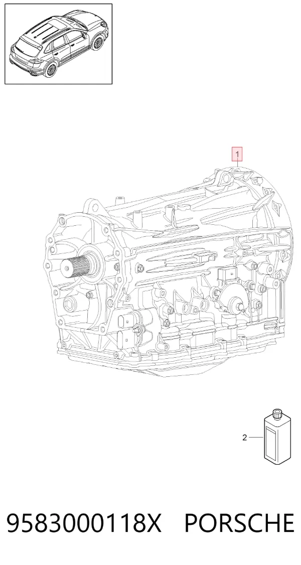 АКПП 9583000118X Porsche
