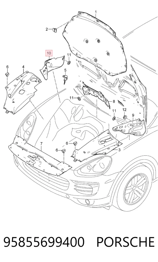  95855699400 Porsche