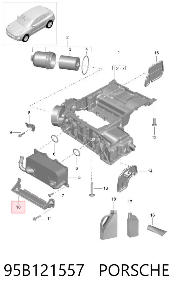  95B121557 Porsche