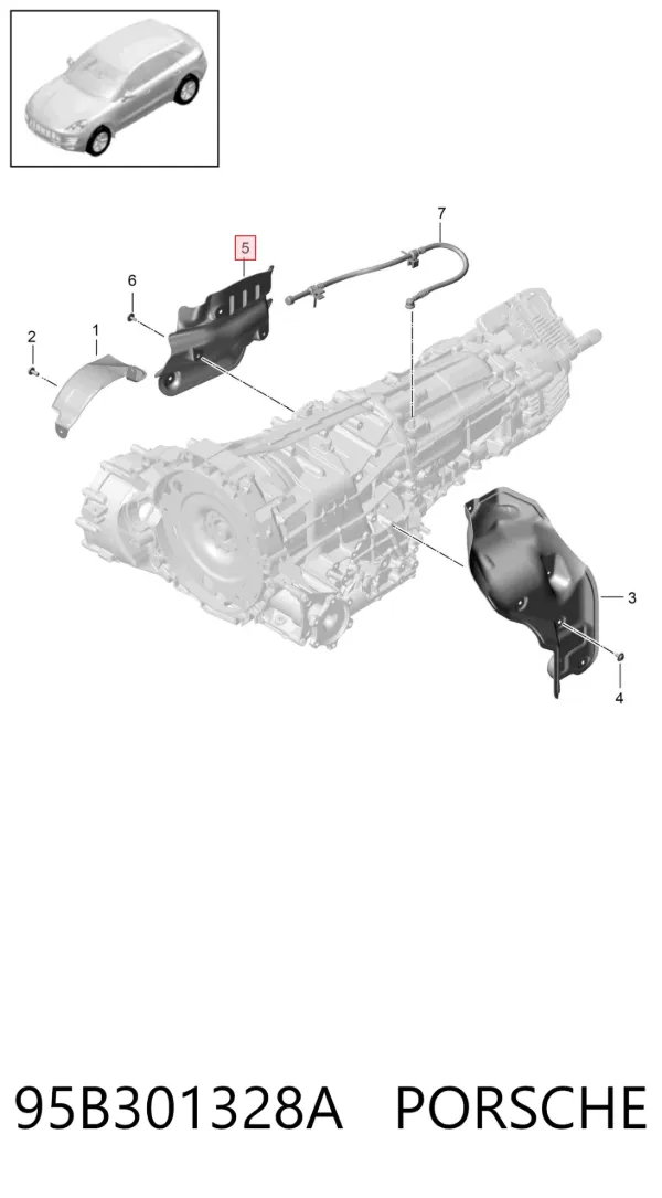  95B301328A Porsche