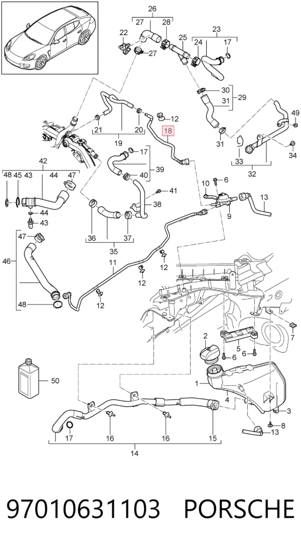  97010631103 Porsche