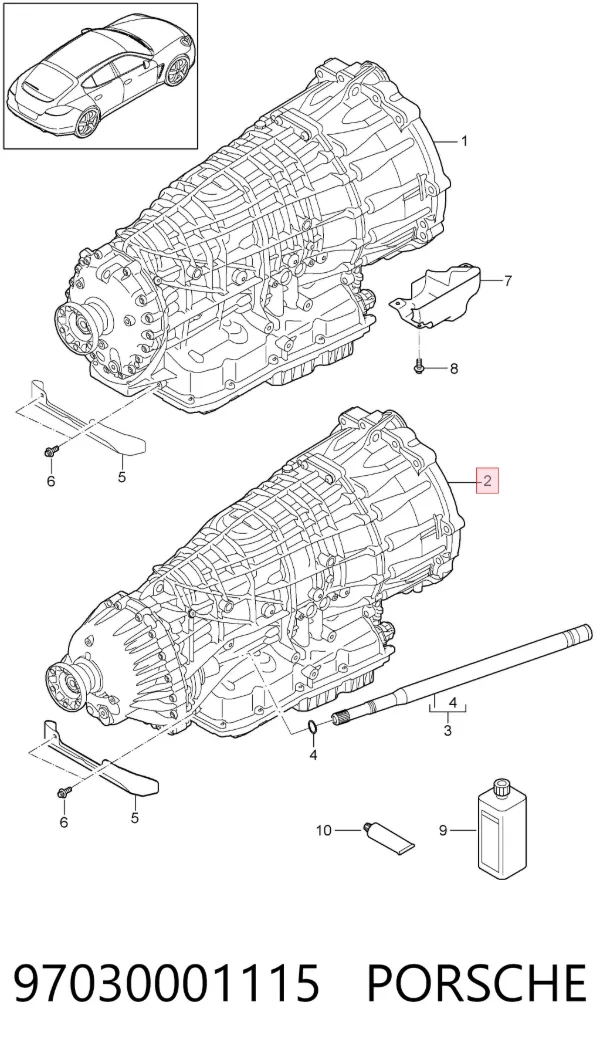  97030001115 Porsche