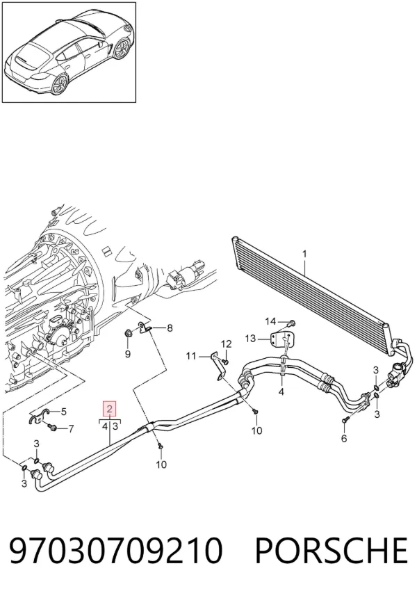  97030709210 Porsche