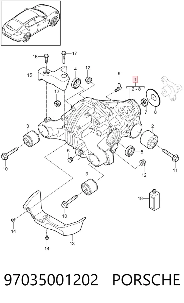 97035001202 Porsche