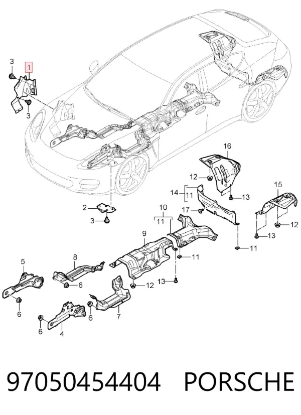  97050454404 Porsche