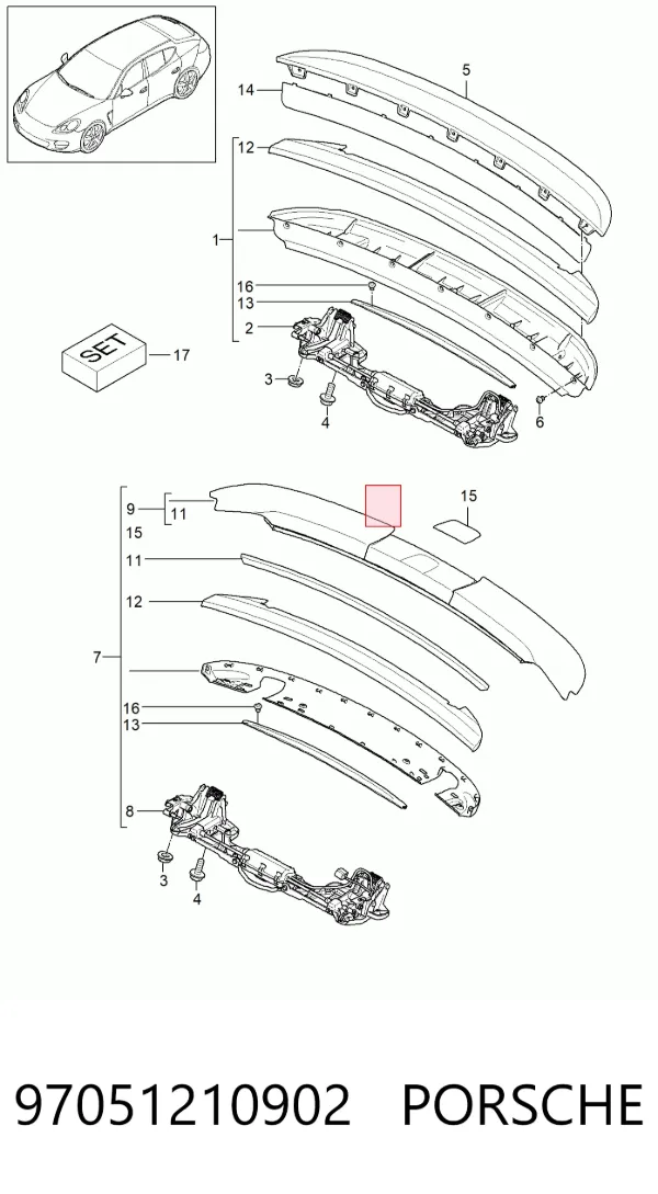  97051210902 Porsche